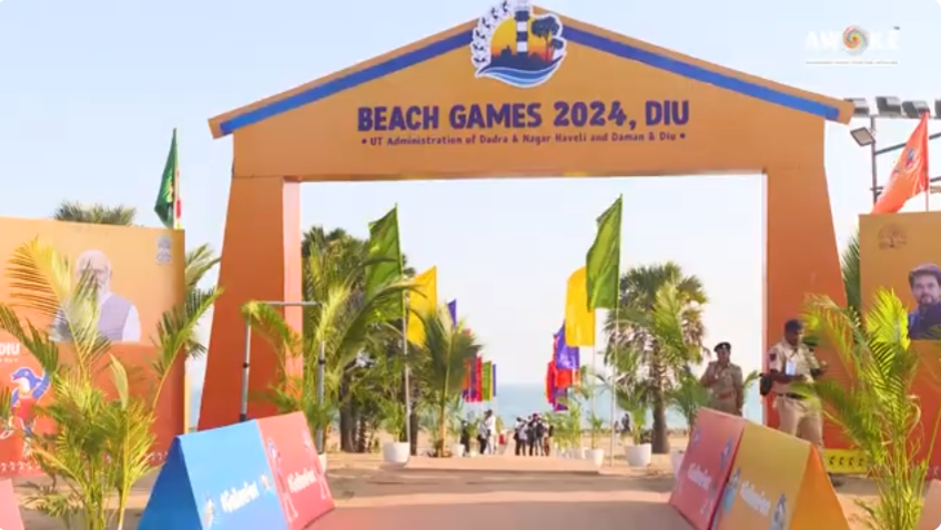 Beach Games Opening Ceremony Diu 2024